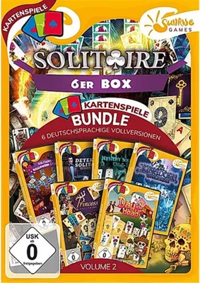 Produktbild von Solitaire 6-er Box Vol. 2 PC SUNRISE