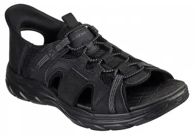 Produktbild von Skechers Slip In Sandale Schwarz