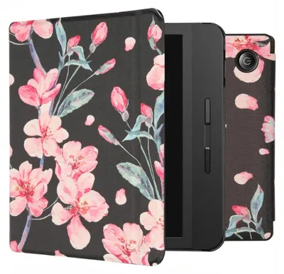 Immagine prodotto di imoshion Design Slim Hard Sleepcover con supporto per il Tolino Vision 5 - Blossom