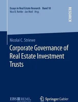 Obrázok produktu pre Corporate Governance of Real Estate Investment Trusts