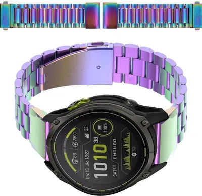 Produktbild von Bizon Armband Uhr Aura Smartwatch 26 mm Regenbogen