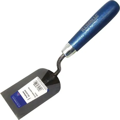 Image de Spatule de plâtrier, largeur 40 mm, manche en hêtre, lame en acier de qualité