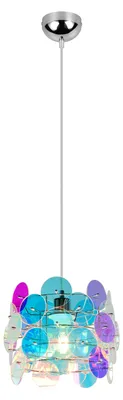 Obrázek produktu pro Reality Leuchten Závěsné svítidlo IRIDE DH 25 x 150 cm, barevné