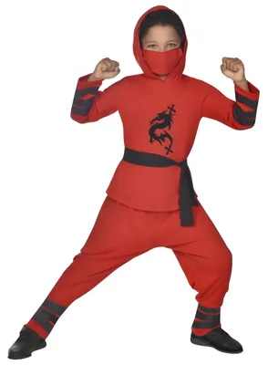 Immagine prodotto di Costume da ninja drago nero per bambini