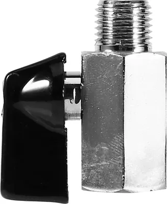 Image de Robinet à bille en laiton 1/2" 3/8" 1/4" 1/8" BSP mâle x BSP femelle Compresseur d'air