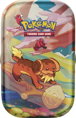 Produktbild von Pokémon Mini-Tin-Box Farbenfrohes Paldea: Backel & Choreogel