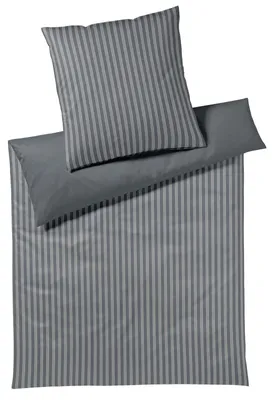 Produktbild von JOOP Flanell Bettwäsche Soft Lines blue 155x220 cm + 80x80 cm