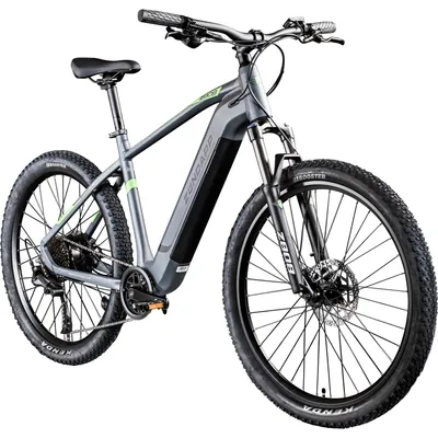 Produktbild von Zündapp Z808 E-Mountainbike E Bike 27,5 Zoll grau/grün 50 cm