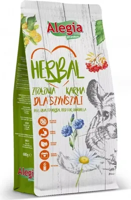 Immagine prodotto di Alegia - Szynszyla alle erbe - alimento a base di erbe 600g Alegia