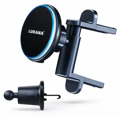 Produktbild von Lukana R-1805 magnetische Auto-Handyhalterung mit Qi-Laden bis 15 W