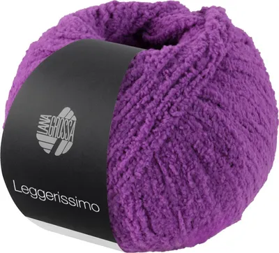 Produktbild von Lana Grossa LEGGERISSIMO Garn 50 g superleicht, weich, 100% recycelt 150 m Farbe 006 - Violett