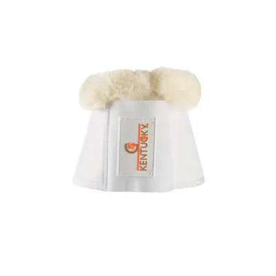 Image de Kentucky Horsewear Cloches de sabot en cuir Sheepskin