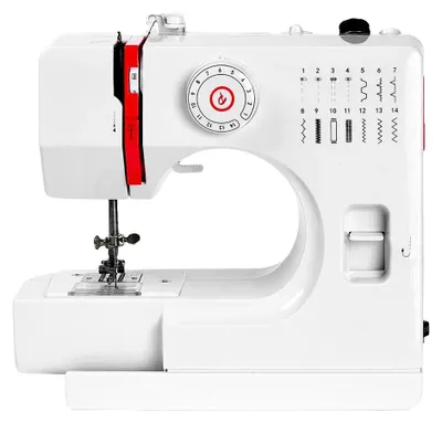Obrázek produktu pro Mini šicí stroj, 14 stehů, přenosný design, BÍLÁ
