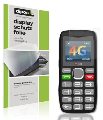 Immagine prodotto di 4x Pellicola Protettiva per TTfone TT890 4G Protezione Schermo Antiriflesso dipos