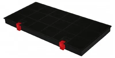 Produktbild von 3er SET daniplus© Aktiv-Kohlefilter rechteckig passend für Typ 150, KF60, DKF24, 460450 - AEG, Juno, Bosch Siemens