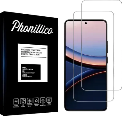 Obrázok produktu pre Tvrdené sklo pre Xiaomi Poco F7 ULTRA 5G [2 ks] Screen Protector Film Anti-scratch Glass Resistant Phonillico®