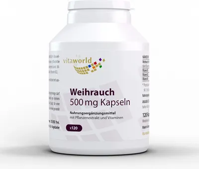 Image de Gélules d'encens 500mg, 120 capsules