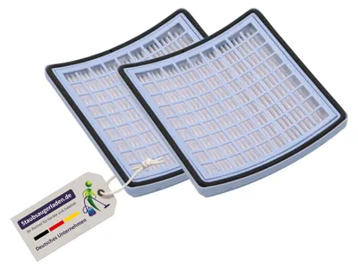 Produktbild von 2 HEPA-Filter passend für Miele S140 - S195 und Swing H1, (Ersatz für SF-H10 )