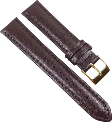 Produktbild von Ersatzband Uhrenarmband Leder Braun 21668G, Stegbreite:14mm