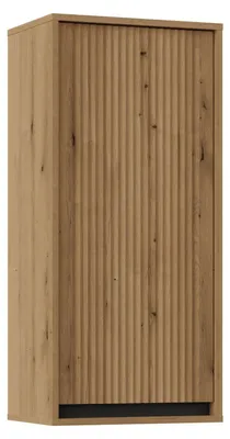 Produktbild von Selsey Osaka - Hängeschrank mit geriffelter Front, Eichenholzoptik Evoke, 46 cm
