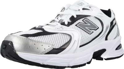 Image de New Balance MR530LB, modèle blanc/argenté/noir - Baskets - MR530LB