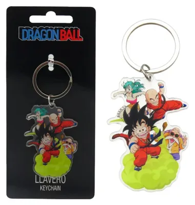 Obrázek produktu pro Cyp Dragon Ball – Goku a přátelé, přívěsek na klíče, vícebarevný Vícebarevný, jedna velikost