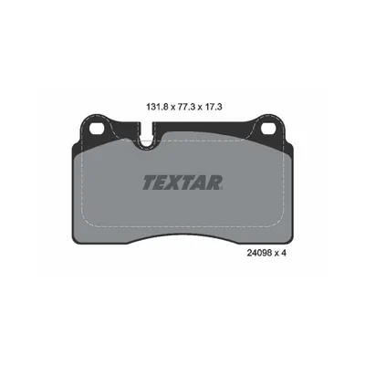 Produktbild von Textar Bremsbeläge vorne für VW Touareg 3,0 - 3,2 V6 + FSI TDI Hybrid Brembo