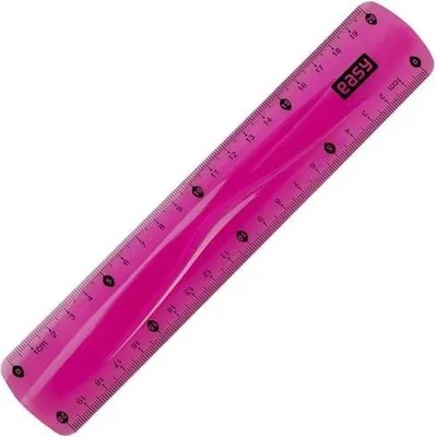 Zdjęcie produktu dla Linijka Elastyczna 20 Cm Różowa Strigo