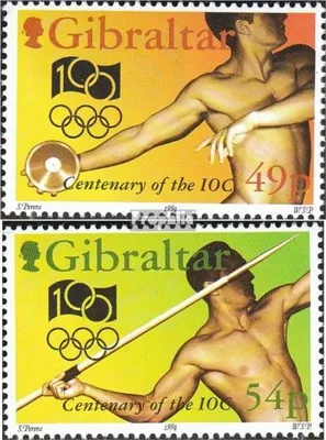 Produktbild von Briefmarken Gibraltar 1994 Mi 700-701 (kompl.Ausg.) postfrisch IOC
