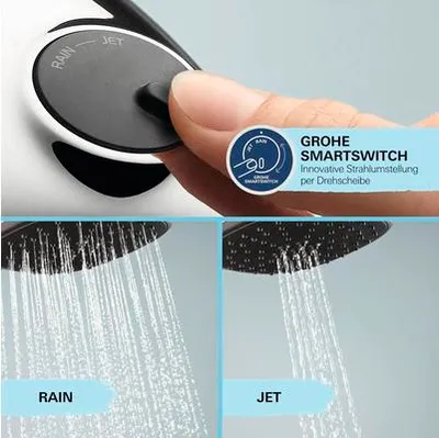 Image de Douchette Grohe Quickfix Vitalio Start 110 x 110 mm chrome 2794610E