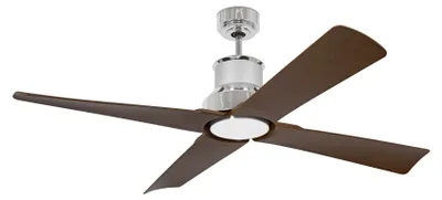 Produktbild von Faro 33482-8, Haushalts-Lamellenlüfter, Chrom, Zimmerdecke, 127 cm, IP44, I