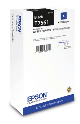 Zdjęcie produktu dla Epson Ink Cartridge L Black, Czarny, Tusz na bazie pigmentu, 1 szt.