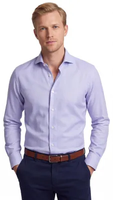 Produktbild von Profuomo Business-Hemd Slim Fit Hellblau
