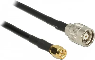 Imagen del producto de DELOCK 89513, 5 metros, RG-58, conector RP-TNC, conector SMA, color