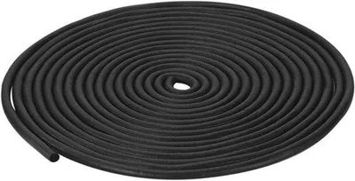 Obrázok produktu pre EPDM gumené tesnenie – samolepiace – priemer 4 mm – dĺžka 7,5 metra – čierna farba