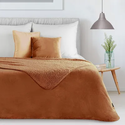Immagine prodotto di Coperta morbida, spessa e calda TEDY arancione 200x220 cm