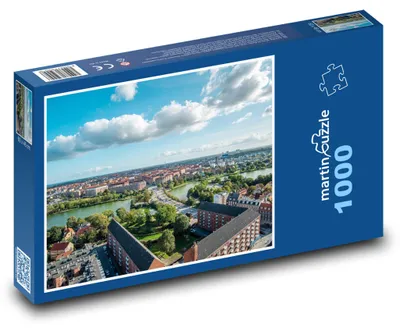 Obrázek produktu pro Puzzle 1000 Kodaň - Pohled na Město - martinpuzzle