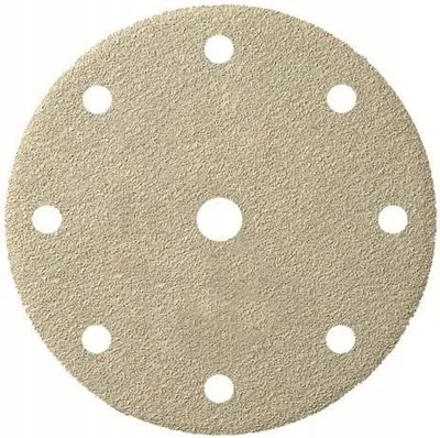 Zdjęcie produktu dla Papier Ścierny Krążek Na Rzep 150Mm Otwory P240