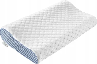 Obrázok produktu pre Ortopedický a profilovaný vankúš – Pohodlný krčný vankúš | Ergonomický vankúš na spanie | Vankúš z pamäťovej peny – 50 x 30 cm