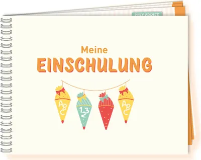 Produktbild von ROTH Gästebuch/Album zur Einschulung, 21x18 cm, 64 Seiten, mit Ringbindung