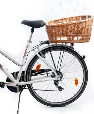 Produktbild von Aumüller Fahrrad-Tierkorb mit Halter - Gepäckträgermontage