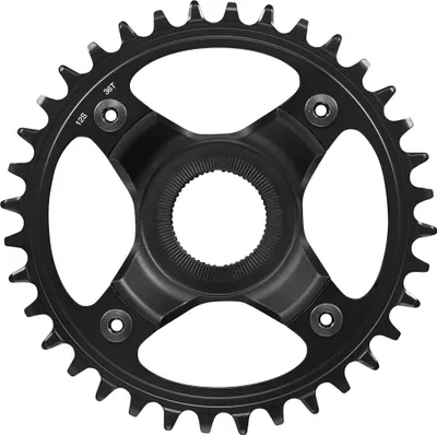 Produktbild von SHIMANO Kettenblatt E8000 SM-CRE80 36Z 55 mm - effiziente Performance für E-M...