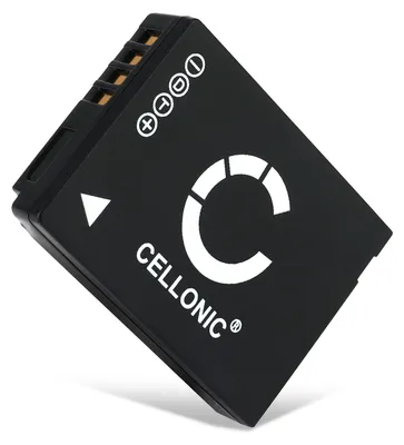 Image de CELLONIC 1x Batterie pour Appareil photo Compatible avec Panasonic Lumix DMC-TZ7, Lumix DMC-TZ10, Lumix DMC-TZ30, DMW-BCG10 - (890mAh, 3.7V)