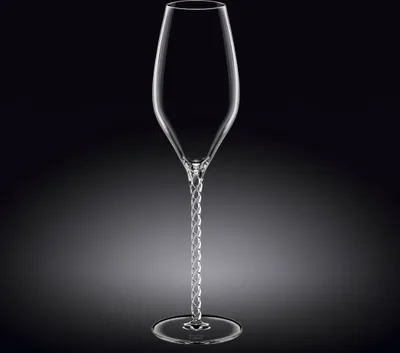 Zdjęcie produktu dla Zestaw dwóch kieliszków do szampana Wilmax Champagnerflöte, pojemność 300 ml, przezroczysty, seria Wilmax Crystalline