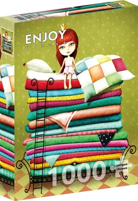 Obrázok produktu pre Puzzle 1000 dielov Enjoy – Princezná na hrášku