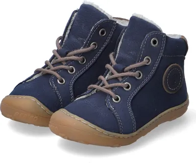 Produktbild von Pepino Jungen Winterstiefeletten/ Stiefeletten GEORGIE Blau Glattleder Größe: 20