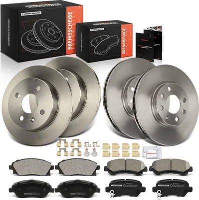 Zdjęcie produktu dla Frankberg Tarcze + Klocki przód tył dla Opel Meriva X03 93170602