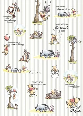 Obrázek produktu pro Disney nástěnná malba Medvídek Pú vícebarevná - 611692 - 200 x 280 cm