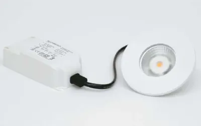 Produktbild von Malmbergs LED Einbauleuchte Downlight MD-315 Weiß IP44 5W 255lm Warmweiß 2700K dimmbar