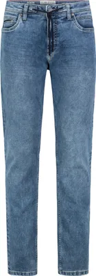 Produktbild von Sublevel Slim Fit Jeans Used Denim Waschung Tunnelzug Sommer Größe: 29W